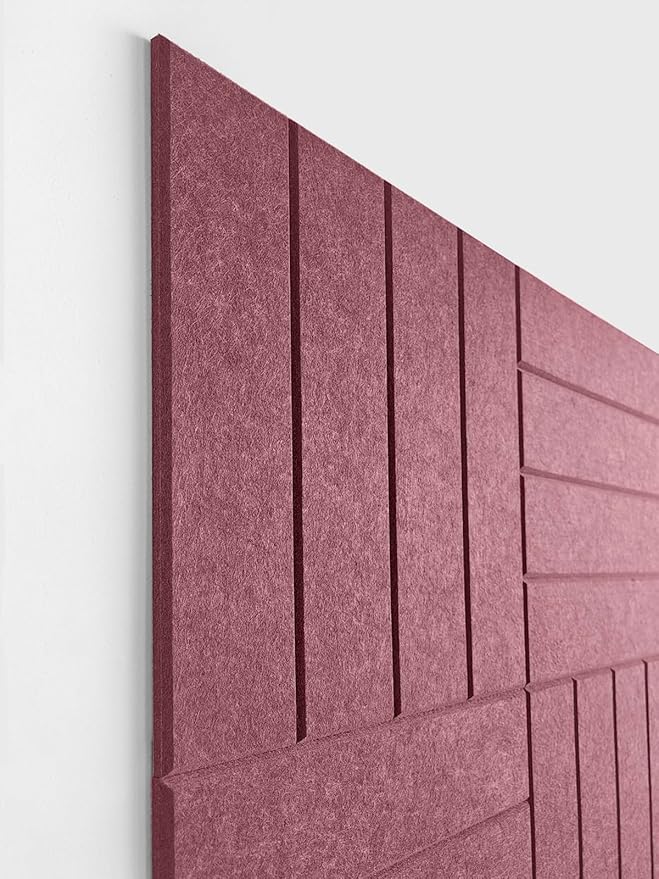 DECORITA Felt Bulletin Board Tiles | Modern Cork Board Alternative | Large Cork - Image 4