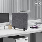 ReFocus Raw Clamp-On Acoustic Desk Divider Mounted Privacy Panel Set – Reduce - Image 5