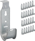 ICC Ceiling Mount J Hook 1 5/16” Without Retainer Clip – Galvanized Steel Cable