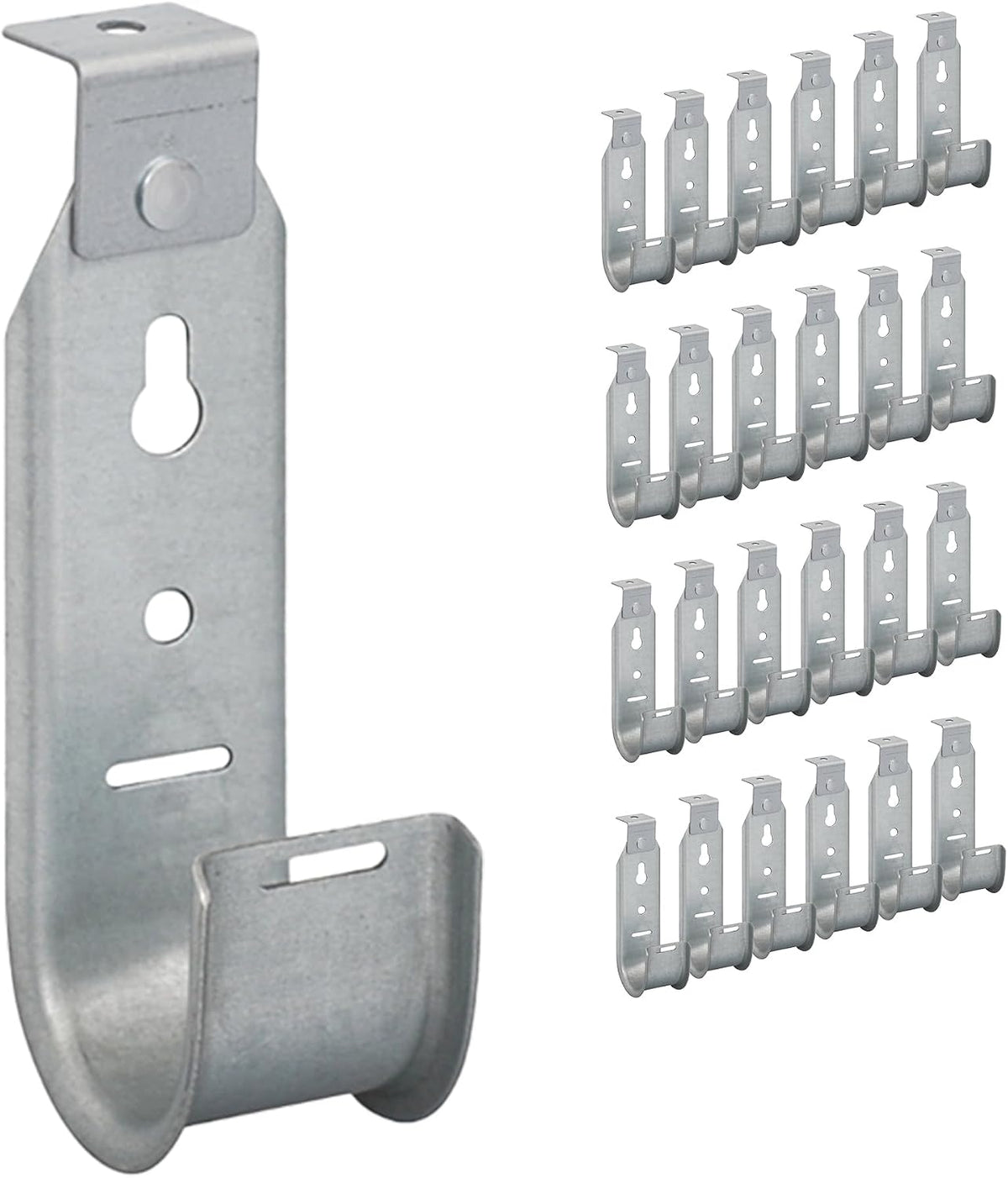 ICC Ceiling Mount J Hook 1 5/16” Without Retainer Clip – Galvanized Steel Cable