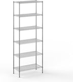 Regal Altair 18" Deep x 36" Wide x 96" Height Wire Shelving Kit | 6-Tier | NSF by Regal+Altair