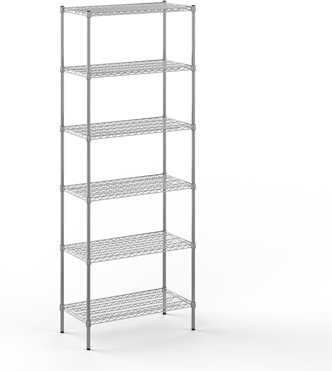 Regal Altair 18" Deep x 36" Wide x 96" Height Wire Shelving Kit | 6-Tier | NSF by Regal+Altair