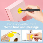1 Inch Round Color Coding Labels, 1000 Dots Per Roll Yellow Color Coded Dot - Image 4