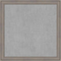Amanti Art Grey Framed Magnetic Board 27x27 Medium Vision Board by AmantiArt