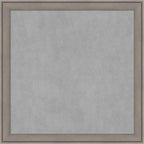Amanti Art Grey Framed Magnetic Board 27x27 Medium Vision Board by AmantiArt