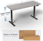 VIVO Electric 60 x 24 in Standing Desk, Memory Height Adjustment, 1B Series - Image 3