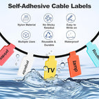 SZ.haitun 40 Pack Cable Labels Tags - Image 3
