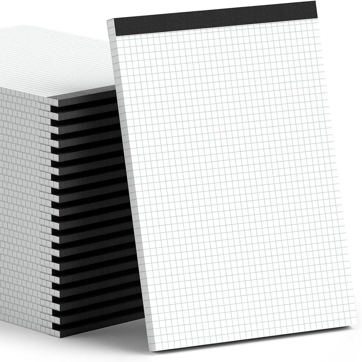 Zaviko Graph Paper Notebook 8.5 x 11, 36 Pack Grid Paper Notebook, 8-1/2" x 11"