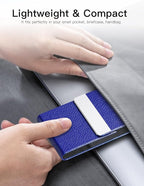 Padike Professional Business Card Holder PU Leather Business Card Case Name - Image 6