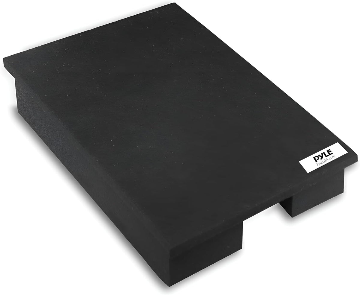 Pyle Sound Dampening Speaker Riser Foam - Audio Acoustic Noise Isolation Plat...