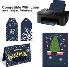 OcePor 100 Sheets Navy Blue Cardstock Paper, Colored Printer Paper 8.5 x 11 - Image 5