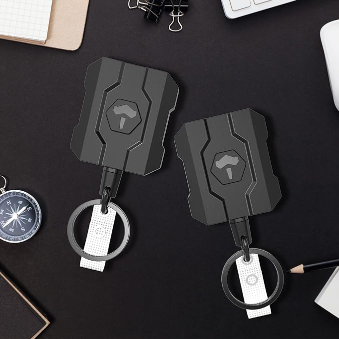 VYNCS Retractable Keychain Badge Holder - Image 6