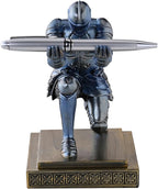 Amoysanli Knight Pen Holder Desk Organizers and Accessories Desk Decor Resin - Image 3