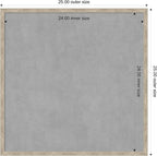 Amanti Art Silver Framed Magnetic Board 25x25 Medium Vision Board - Image 3