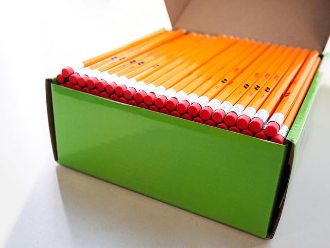 S & E TEACHER'S EDITION Woodcased #2 Pencils, Pre-sharpened, HB Lead Bulk Box - Image 8