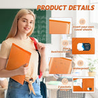 Henoyso 36 Pcs Plastic Folders - Image 3