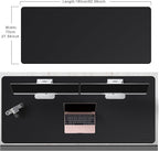 Mydours Giant Desk Mat, 63 x 28 inch Extended PU Leather Desk Pad, Gaming Desk - Image 2