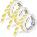 Perco Metallic Gold 1" Round Circle Dot Sticker Labels by Perco