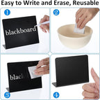 24 Pcs Mini Chalkboard Signs - Image 3