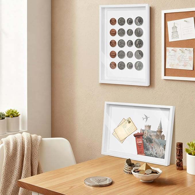Vicenpal 1 Pcs Large Magnetic Board 16" x 12" Magnet Display Board Removable - Image 5