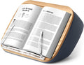 ERGONOV Lap Book Stand for Hands Free Reading Comfortable Pillow Stand | Minimize Neck Strain Perfect Idea for Book Lovers in Dorm Room or Anywhere Else with Bookseat(Gray)