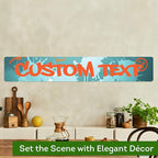 Custom Sign, Custom Street Sign, 11 Font Colors, 13 Font Styles, 4 Hole Options - Image 4