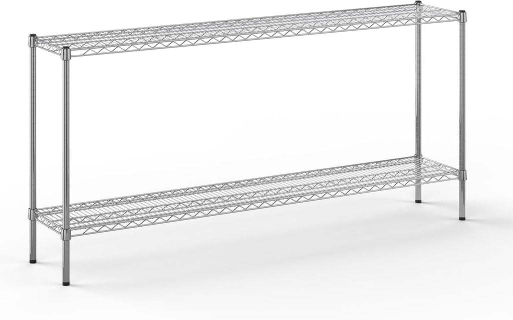 Regal Altair 14" Deep x 72" Wide x 34" Height Wire Shelving Kit | 2-Tier | NSF