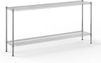Regal Altair 14" Deep x 72" Wide x 34" Height Wire Shelving Kit | 2-Tier | NSF by Regal+Altair