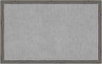 Amanti Art Grey Framed Magnetic Board 27x43 Large Vision Board by AmantiArt