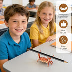 4PCS Desk Crab Pen Holder, Creative Crab Pen Holder, New Cute Crab-Shaped Pen - Image 7