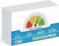 Chell 200 Count Blank Index Cards 3x5 Inch Heavyweight, No Bleed-Through by chell