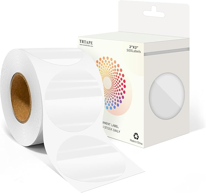 2 Inch Round Color Coding Labels by Unknown