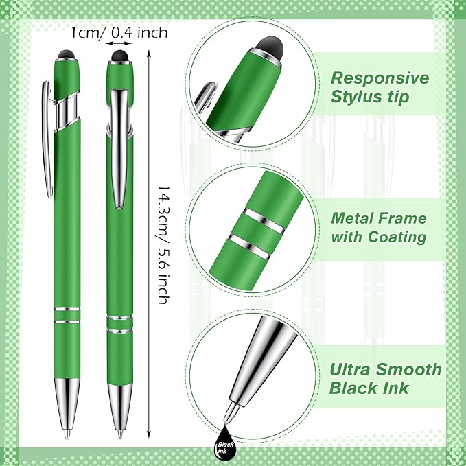 Zonon 38 Pieces Rubberized Ballpoint Pen - Image 2