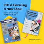 PPD Double Sided Photo Paper, Satin Pearl Brochure Paper 11 x 17 - Image 2