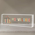 Personalized Name Plate for Desk, Custom Desk Name Plate, Acrylic Name Plate by EOBIBIFUN