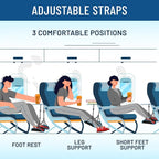 Everlasting Comfort Airplane Foot Hammock - Image 3