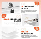 INTERGREAT Lateral File Cabinet 2 Drawer, Locking File Cabinet - Image 6