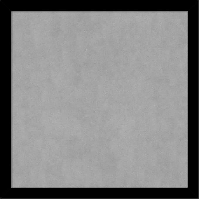 Amanti Art Black Framed Magnetic Board 13x13 X-Small Vision Board by AmantiArt
