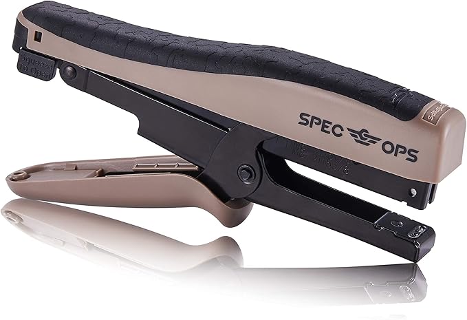 Spec Ops Tools Heavy Duty 45 Sheet Plier Stapler, Comfort Grip, 3% Donated to by SpecOps