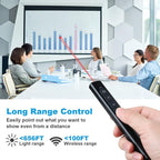 Presentation Clicker with Case, Wireless Presenter Remote with Laser Pointer - Image 2