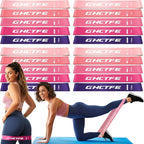 GHCTFE 20PCS Resistance Bands Bulk Set by GHCTFE%E2%80%94SportsWithoutBounds