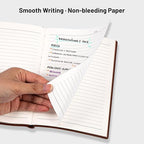CAGIE Lined Journal Notebook for Men & Women, 176 Pages A5 Medium Size - Image 6