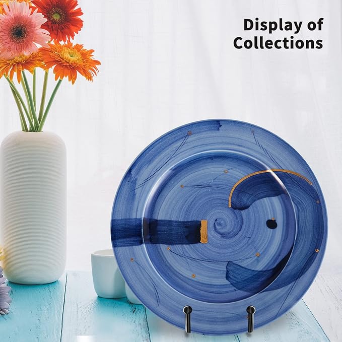 Decolore 5 Pack 4.5 Inch Display Stands Black Iron Easel - Image 3