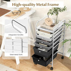 RELAX4LIFE 6-Drawer Rolling Storage Cart - Image 6