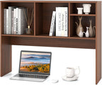Tangkula Desktop Bookshelf, Countertop Storage Hutch