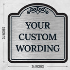 Custom Decorative Sign, Personalized Metal Sign - Image 3