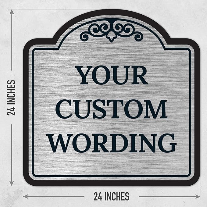 Custom Decorative Sign, Personalized Metal Sign - Image 3