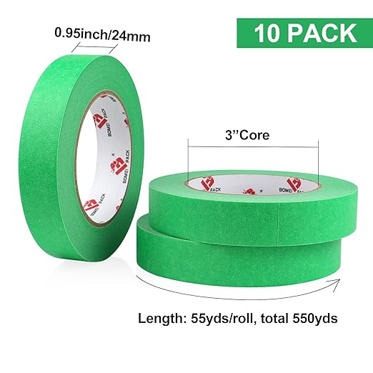BOMEI PACK Painters Tape 1 Inch - Image 2