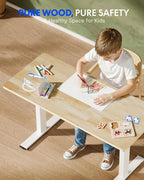 FLEXISPOT EN1 One-Piece Solid Wooden Standing Desk 48 x 24 Inches Height - Image 6