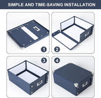 DLUGOPIS 2 Pcs Inch Checks Storage Box - Image 4